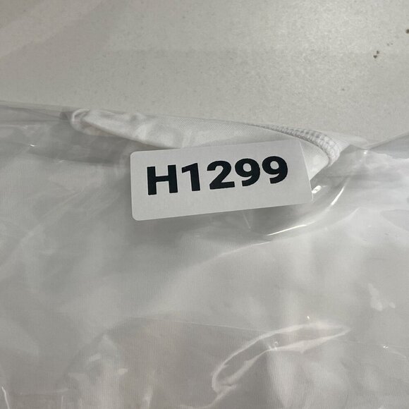 NWOT Lands End Mens XXL White Long-Sleeve T-Shirt Polyester Blend Casual Wear - Picture 7 of 7